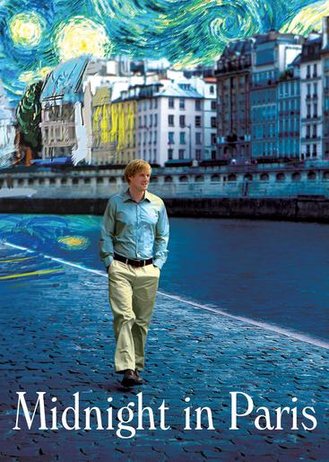 Imagen de la portada (Medianoche en París)